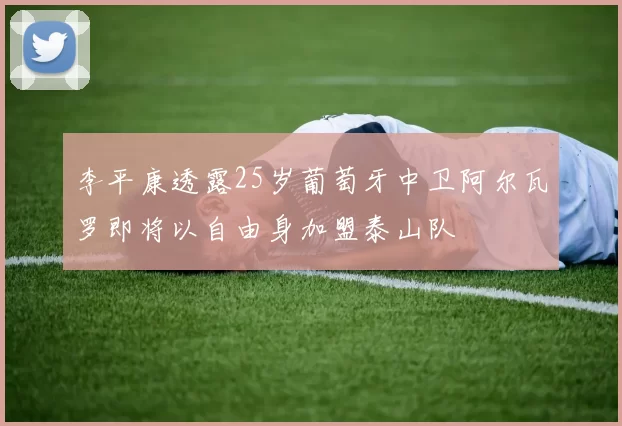 李平康透露25岁葡萄牙中卫阿尔瓦罗即将以自由身加盟泰山队